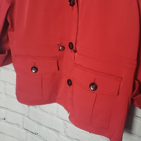 Red Jacket by Ruby Road - Picture 7 of 7